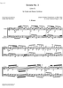 Sonata No. 3 Libro  5