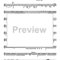 Mvt. 1 from Concerto in B-flat, K. 191 - Clarinet 3