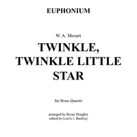 Twinkle, Twinkle Little Star - Euphonium