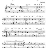 Angels We Have Heard on High - Keyboard or Guitar