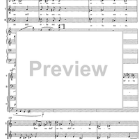 Canto dell'erba secca - Score