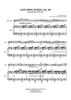 Lied Ohne Worte, Op. 109 - Piano Score