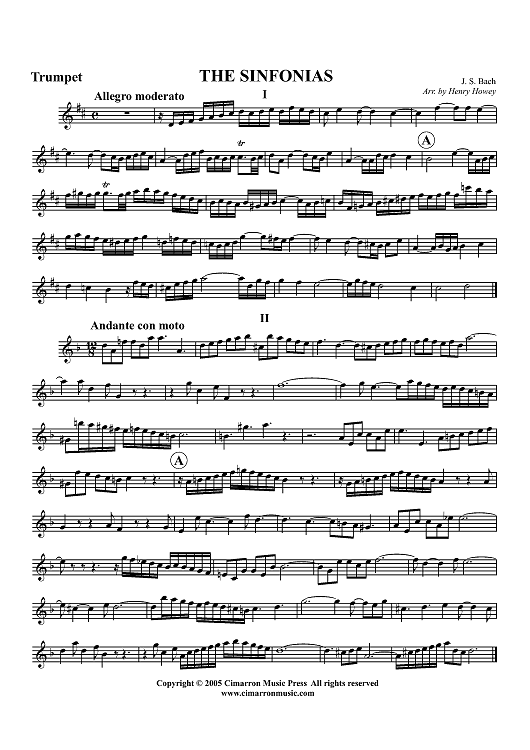 The Sinfonias - Trumpet