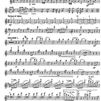 Künstlerleben Walzer Op.316 - Violin 1