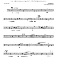 Hodie Christus Natus Est - Trombone