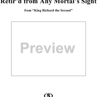 Retir'd from Any Mortal's Sight