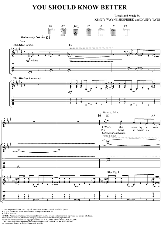 You Should Know Better