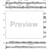 Spinning Song (Song Without Words, No. 34) - Piano Score