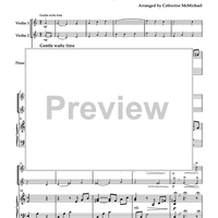 Hymns of Peace for 2 Violins and Piano - Piano