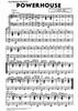 Powerhouse - Piano Score