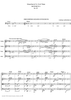 String Quartet No. 16, Movement 4 - Score