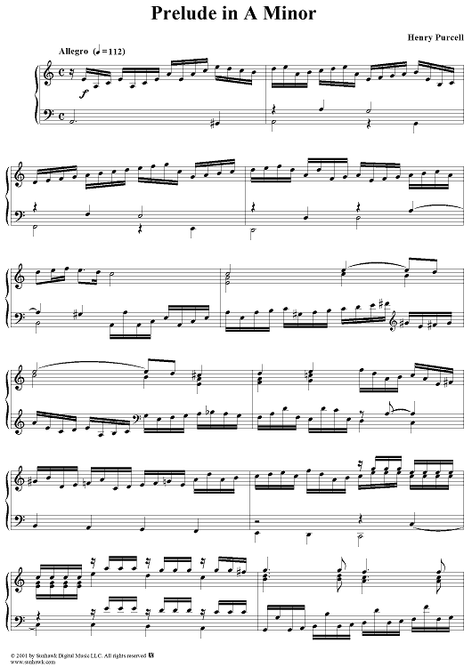 Prelude in A Minor