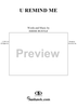 U Remind Me