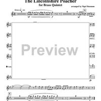 The Lincolnshire Poacher - Trumpet 1