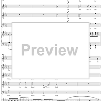 Come, Let Us Sing (Psalm 95), Op. 46: No. 4, For His Is the Sea (Chorus)