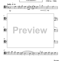 My heart to thee now makes its plea - Trombone 1