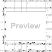 "Manches Übel will zuweilen", No. 8 from "Die Schuldigkeit des ersten Gebotes", K35 - Full Score