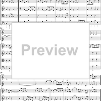 Water Music Suite No. 1 in F Major, No. 6: Air - Score