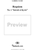 Requiem, Op. 48, No. 1: Introit et Kyrie