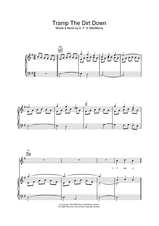 Tramp The Dirt Down