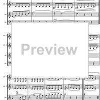 5 Minuets D89 - Score