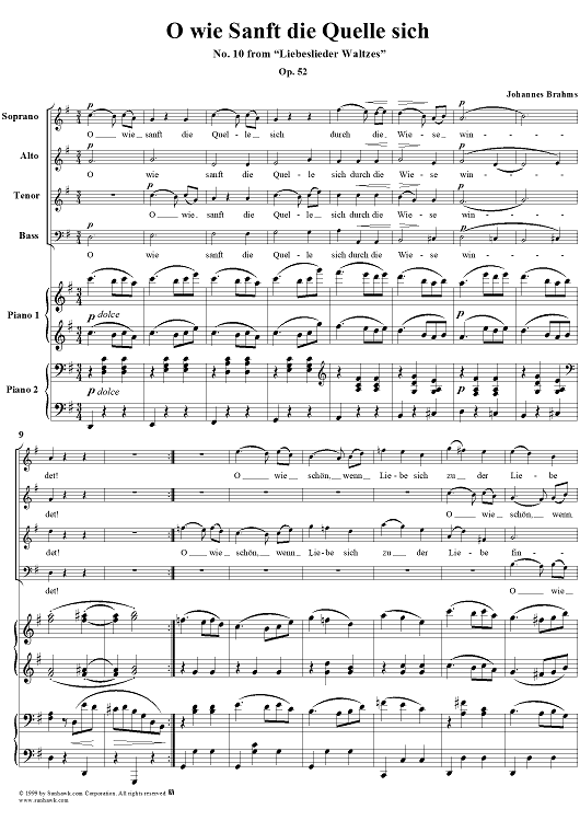 10. O Wie Sanft Die Quelle Sich