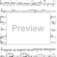 Cello Sonata No. 4 in C Major, Op. 102, No. 1 - Piano Score