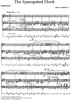 The Syncopated Clock - Condensed Score