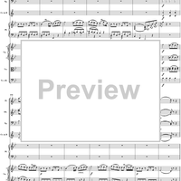 Piano Concerto No. 20 in D Minor, Movement 2 (K466) - Full Score