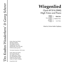 Wiegenlied Op.49 No. 4