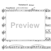 Variations sur un Noël français - Oboe