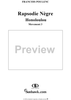 Rapsodie Nègre, III. Honoloulou - Score