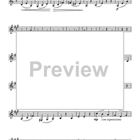 Minuet No. 2 - Bass Clarinet