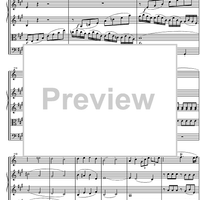 Quintet A Major KV581 - Score