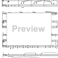 Fantaisie de concert - Score