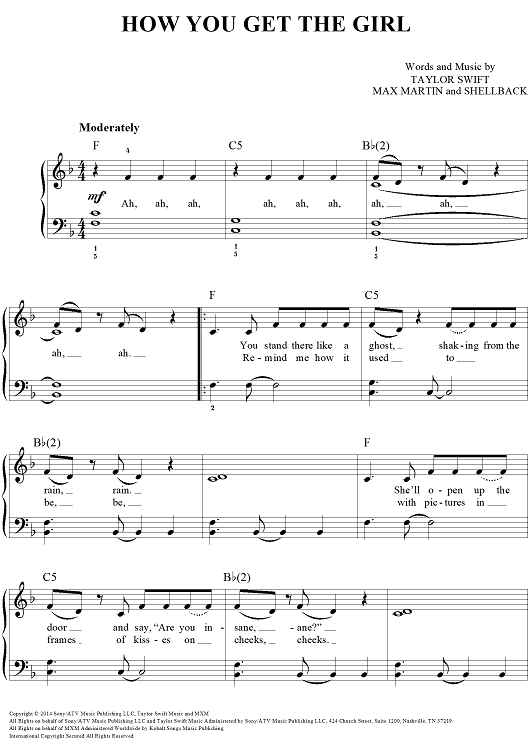 How You Get The Girl