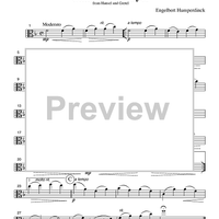 Children's Prayer - from Hansel and Gretel - Part 2 Viola