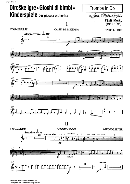 Children plays - Trumpet