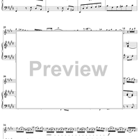 Flute Sonata No. 6 - Piano Score