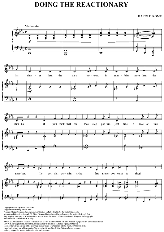 Doing the Reactionary