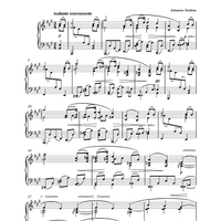 Intermezzo in A Major (from Six Piano Pieces, Op. 118, No. 2)