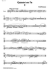 Quintet in F - Flute