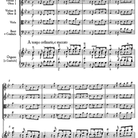 Concerto for Organ in Bb Major, Op 4, No. 2 (HMV 290) - Score