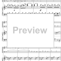 O Namenlose Freude - Score