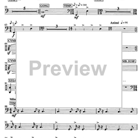 Destin (Symphonie à trois pour un drame) - Percussion