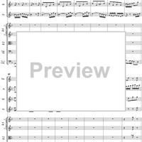 Brandenburg Concerto No. 2: Allegro Assai - Score
