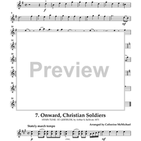 Hymns of Power for 2 Violins and Piano - Violin 1