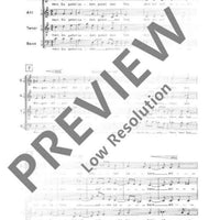 Over the threshold - Choral Score