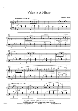Valse in A Minor