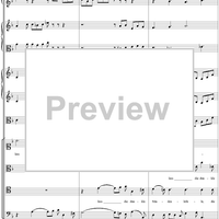 Chorus from Cantata No. 180:"Schmücke dich, o liebe Seele" - Full Score